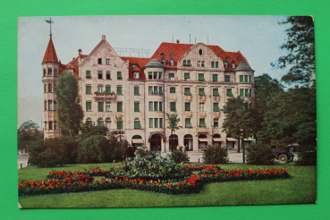 AK Nürnberg / 1915-1930 / Grand Hotel Rudolf Lotz / Hausansicht Architektur